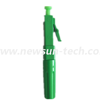 LC UPC APC 0.9 / 2.0 / 3.0mm / drop Cable Conjunto de campo de férula prepulido Conector rápido / Conector rápido