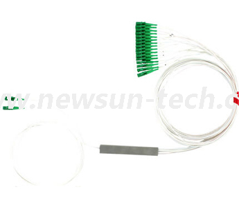 Divisor de fibra óptica, mini módulo, cable sin bloque de 900 μm, SC / LC / FC