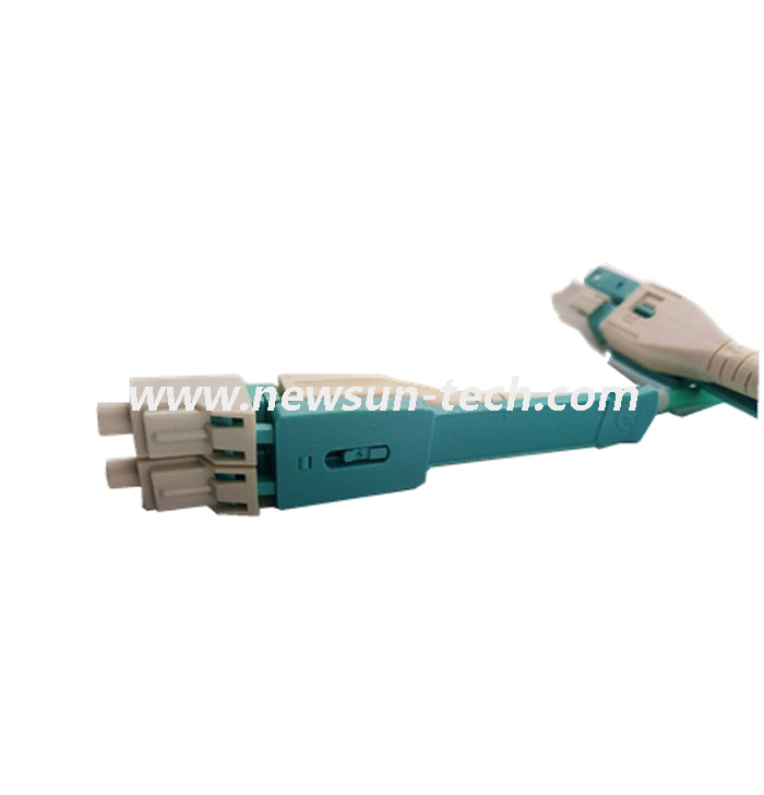 LC Uniboot Push-Pull (Switch Polarity) Conector Cable de conexión de fibra óptica